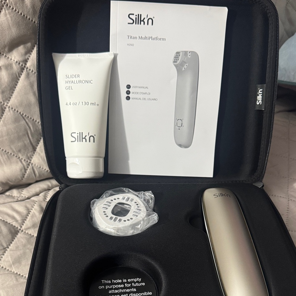 Silk'n All-in-One Skin Tightening & Anti-Aging Device with slider Hyaluronic gel